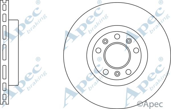 APEC BRAKING Bremžu diski DSK3130